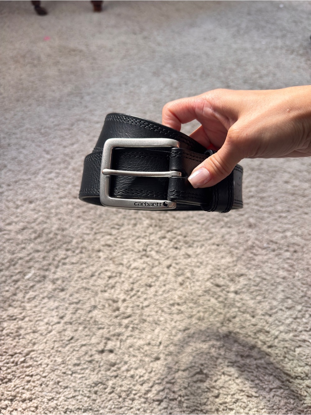 Carhartt leather belt